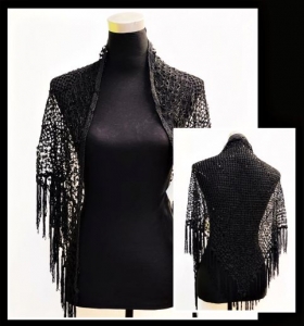 Beaded Shawl 5726